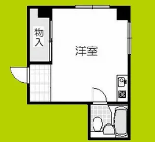 第二常盤館【3階】の間取り