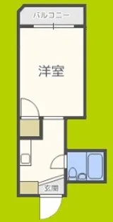 ハッピーハイム【3階】の間取り