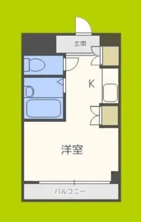 インターナショナル関目【3階】の間取り