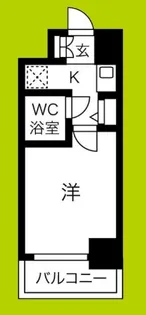 エスリード北梅田第2【2階】の間取り