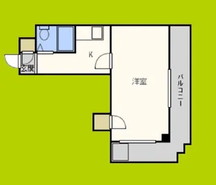 ビーバーハイツ駒川【3階】の間取り