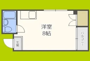 パインリーフ森小路【1階】の間取り