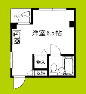 プラザ市岡【2階】の間取り