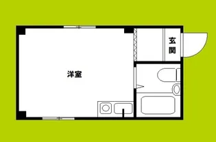 シングルハイツ【4階】の間取り