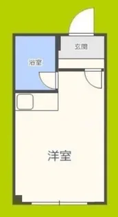 大宝 谷六ロイヤルハイツ【4階】の間取り