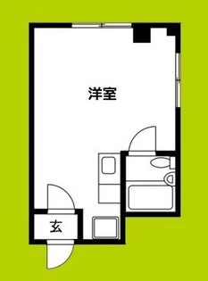 大宝 小橋ロイヤルハイツ【1階】の間取り