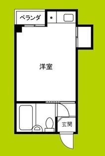 昭和町グリーンハイツ【4階】の間取り