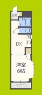 プレアール都島VI【3階】の間取り