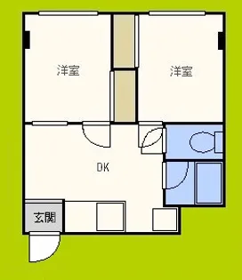 エレガンス5【3階】の間取り