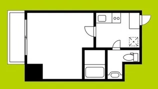 ヒルズ夕陽丘【2階】の間取り