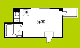 ハイツブラウン【5階】の間取り