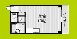 世子麟【4階】の間取り