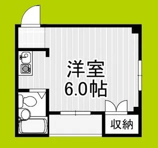 スクエアレジデンス豊里【2階】の間取り