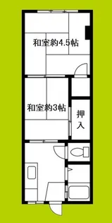 2Kの間取り画像