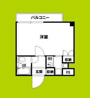 ドエル野中【7階】の間取り