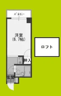 グランドコート新大阪【7階】の間取り