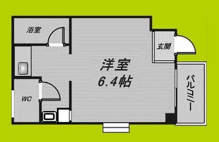 THECITY弁天町【2階】の間取り