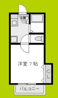 メゾン北月【1階】の間取り