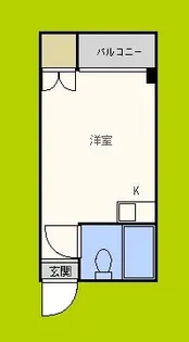 リビエール今里【2階】の間取り