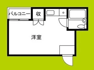 リビエール今里【2階】の間取り