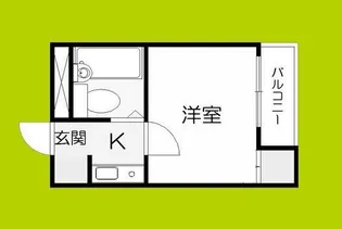 スリーデイズ新大阪【8階】の間取り