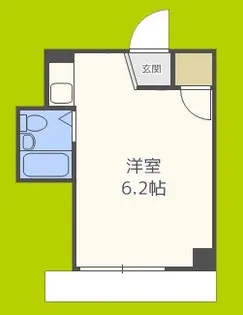 ディノ玉出【3階】の間取り