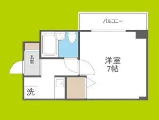 エスリード野田【4階】の間取り