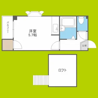 ホープ野江【4階】の間取り