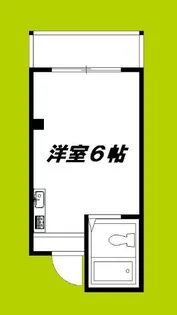 ラパンジール大国4【6階】の間取り