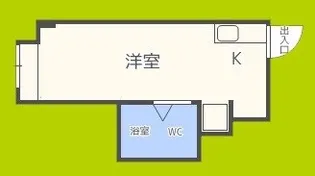 昭和グランドハイツ西三国【3階】の間取り