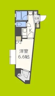 る・ぱピよん・SP【8階】の間取り