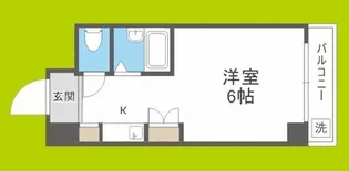 インターナショナル関目【3階】の間取り