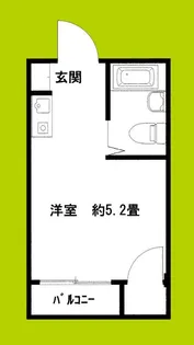 ビッグバーンズマンション高殿【4階】の間取り