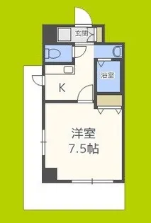 M’プラザ住吉公園弐番館【2階】の間取り