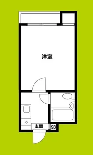 ロイヤルヴィラあべの【4階】の間取り