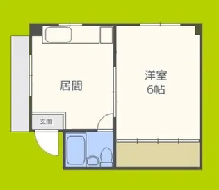 マンション君【2階】の間取り