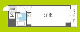 ミフネセントラルベア東三国【9階】の間取り