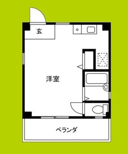 ライズ鶴ヶ丘【1階】の間取り