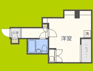 アムズV桑津【3階】の間取り