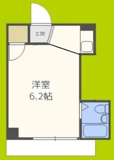 ディノ玉出【5階】の間取り