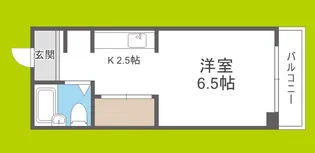 セレスティアル東三国【3階】の間取り