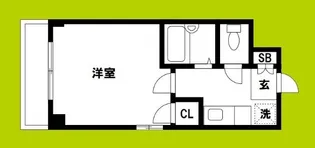 メゾンラフィネ【3階】の間取り