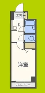 ノルデンハイム淡路【2階】の間取り