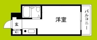 シャトー相川【3階】の間取り
