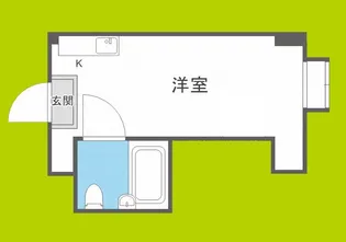 ラパンジール都島【6階】の間取り