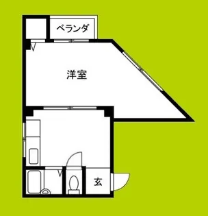 ヴィラ盛都2【3階】の間取り