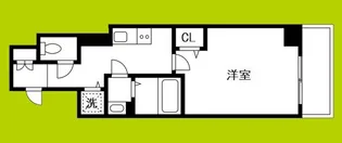 プレサンス松屋町グレース【12階】の間取り