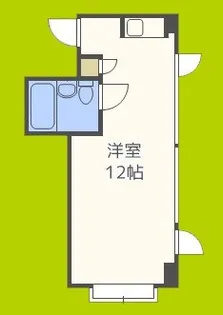 メビウス阿倍野レジデンス【7階】の間取り