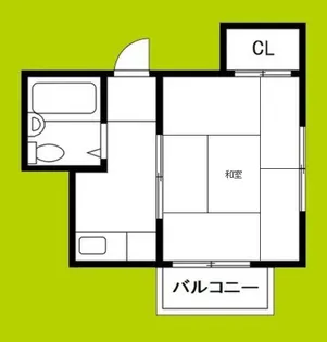 ハイツCABIN【2階】の間取り