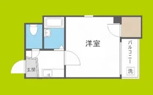 ノールハイツ【2階】の間取り